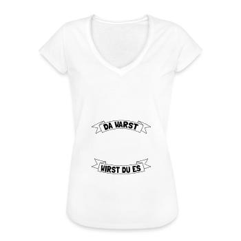Nordkap Reise Norwegen Nordlichter - Frauen Vintage T-Shirt - Weiß - Vorne