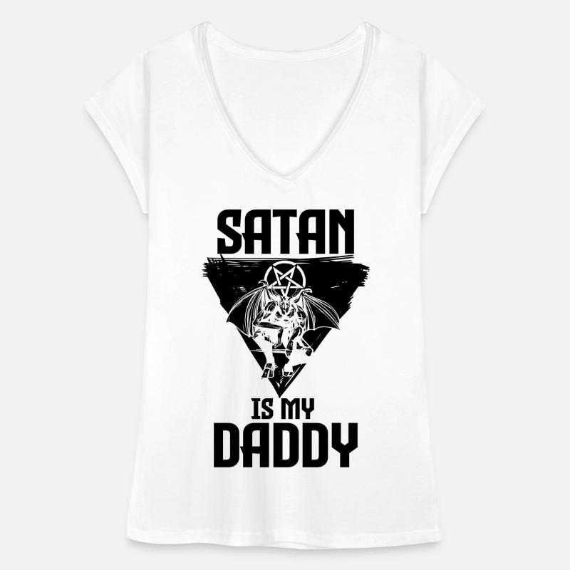 Satanisme T-shirt vintage Femme