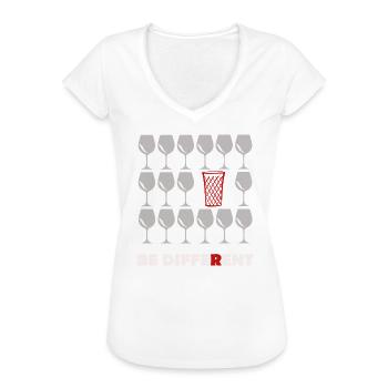 Apfelwein, Äbbelwoi, Bembel - Frauen Vintage T-Shirt - Weiß - Vorne