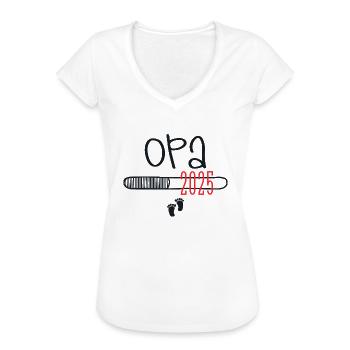 Opa 2025 - opa - T-shirt vintage Femme - blanc - Devant - Danielle (179cm)