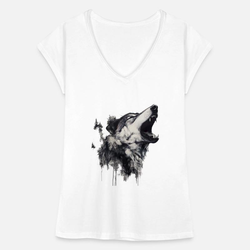 Die Wolfsangst, ein komplexes Phänomen Frauen Vintage T-Shirt
