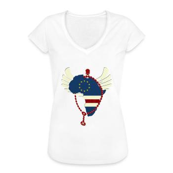 Cabo Verde - Frauen Vintage T-Shirt - Weiß - Vorne