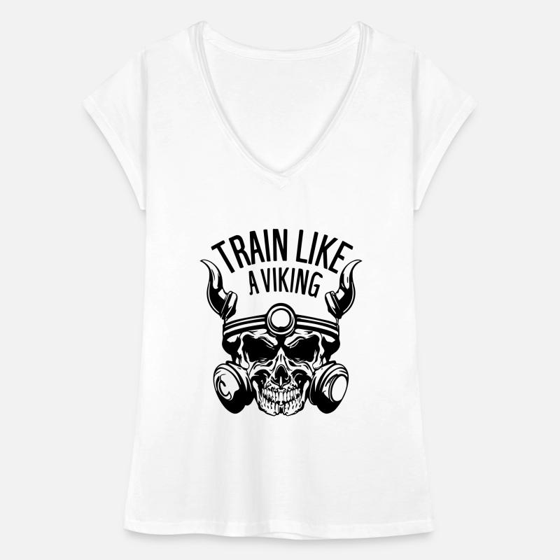 Gift 'Train Like a Viking', Force Women's Vintage T-Shirt