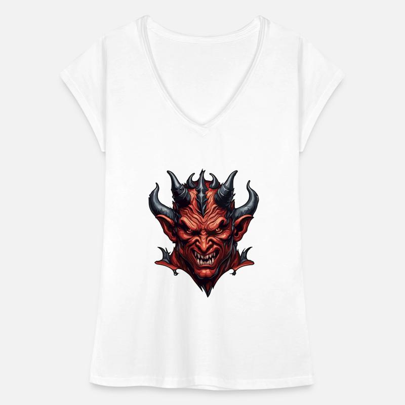 Devil / Hell / Horror / Devilish / Evil Women's Vintage T-Shirt