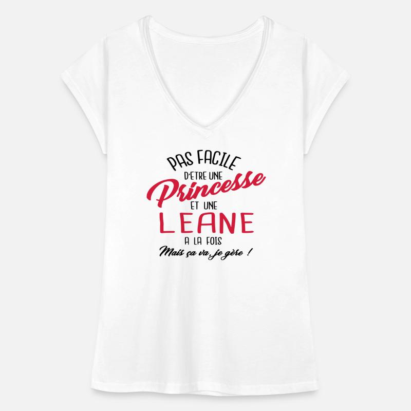 Princesse et Léane T-shirt vintage Femme