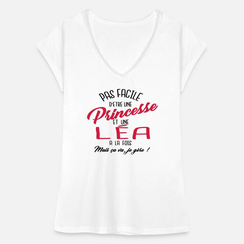 Princesse et Léa T-shirt vintage Femme