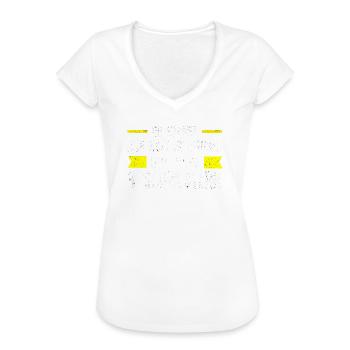 3 Schwestern Familie Geschwister Geschenk - Frauen Vintage T-Shirt - Weiß - Vorne