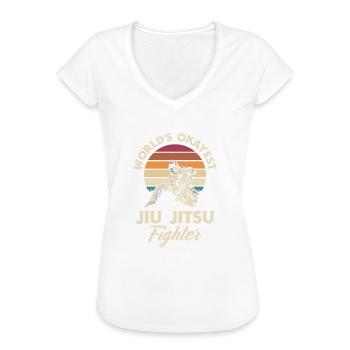 Jiu Jitsu Jiu Jitsu Jiu Jitsu - Frauen Vintage T-Shirt - Weiß - Vorne