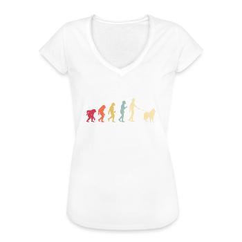 Belgischer Schäferhund - Frauen Vintage T-Shirt - Weiß - Vorne