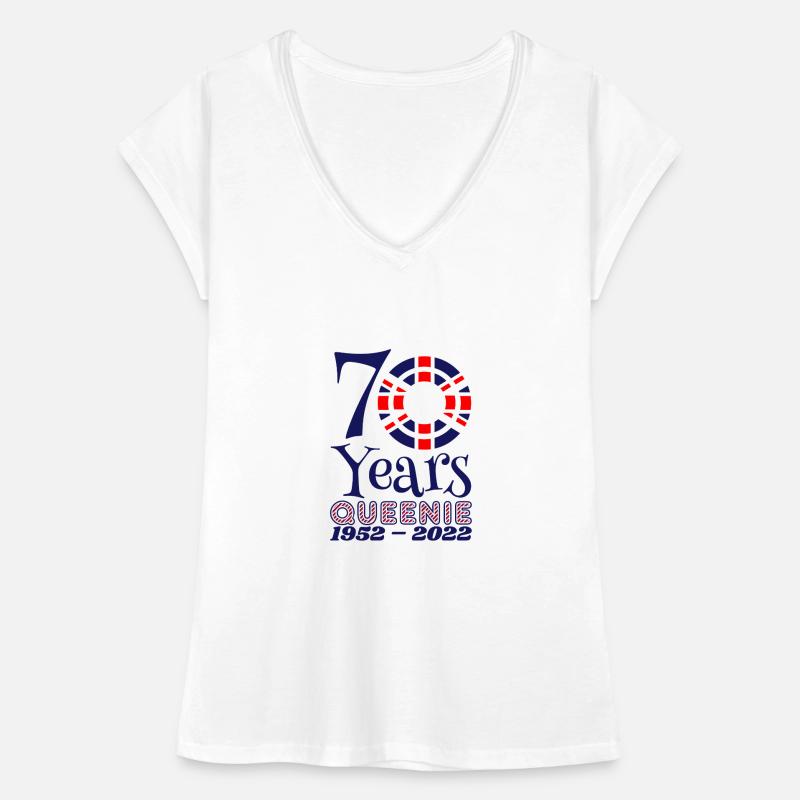 The Queens Platinum Jubilee 2022 | UK Women's Vintage T-Shirt
