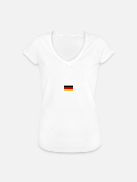 Mönchengladbach - Frauen Vintage T-Shirt - Weiß