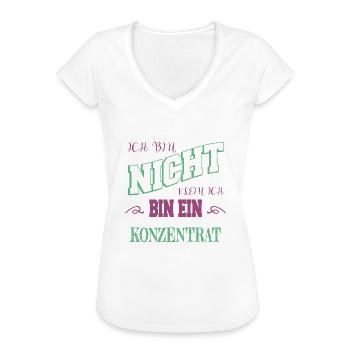 sarkastisch selbstliebe narzissmus lustiger spruch - Frauen Vintage T-Shirt - Weiß - Vorne