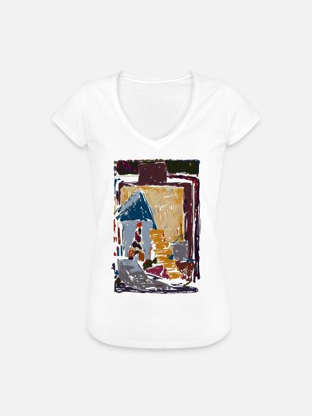 Kunst Impressionismus - Frauen Vintage T-Shirt - Weiß