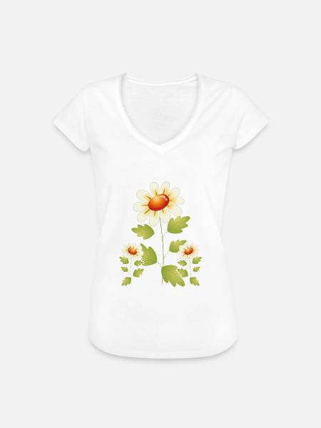 Gartenfee Garten Gärtnerin - Frauen Vintage T-Shirt - Weiß