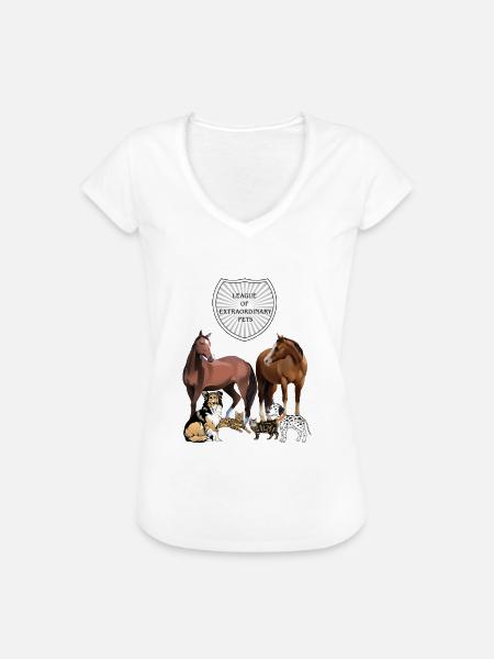 league 004 - Women's Vintage T-Shirt - white