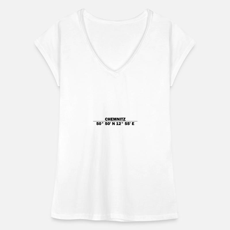 Chemnitz Coordinates Women's Vintage T-Shirt