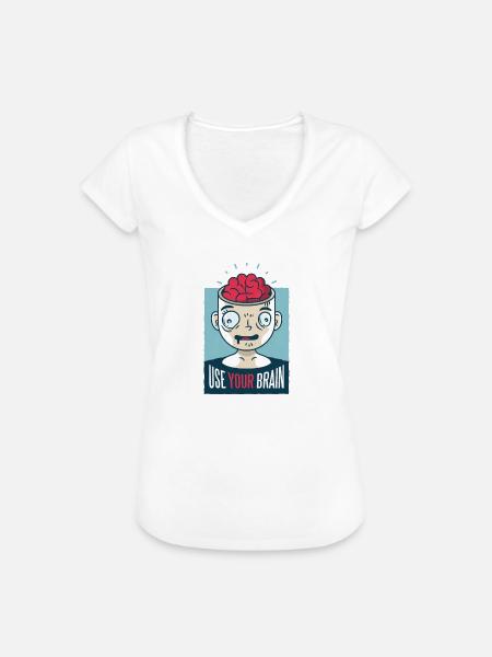 lustige Sprüche - Frauen Vintage T-Shirt - Weiß