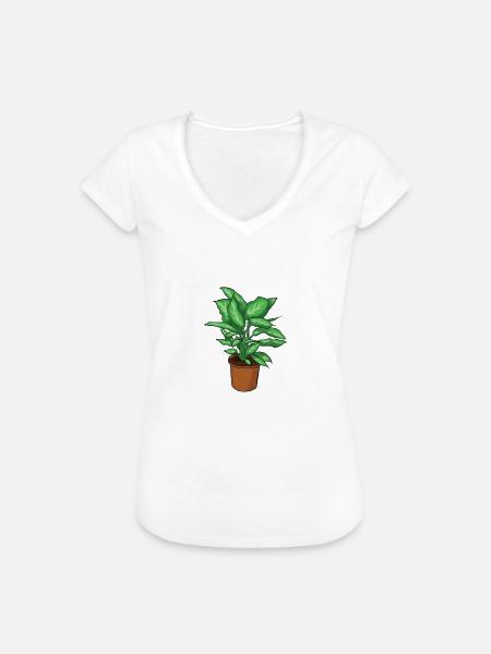 Gärtnerin Pflanzen Passion - Frauen Vintage T-Shirt - Weiß