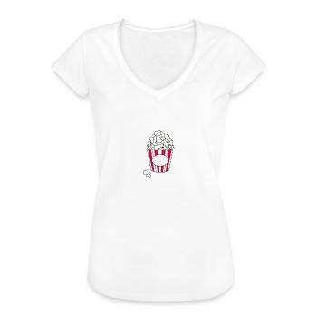 Kino - Frauen Vintage T-Shirt - Weiß - Vorne