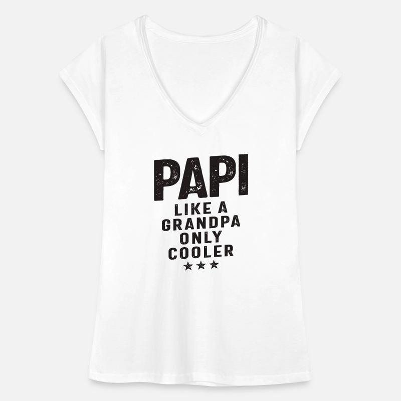 Papi Like a Grandpa Only Cooler Women's Vintage T-Shirt