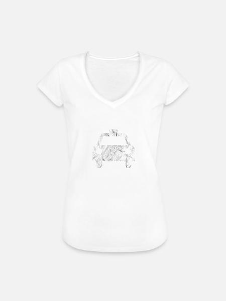 Taxi - Frauen Vintage T-Shirt - Weiß
