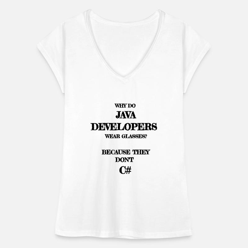 java developers joke Java Developer Developer Women's Vintage T-Shirt