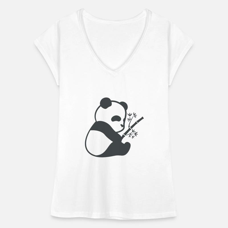 Panda Pandas Panda Géant T-shirt vintage Femme
