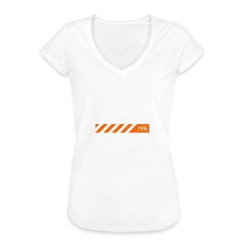 Sarkasmus - Frauen Vintage T-Shirt - Weiß - Vorne
