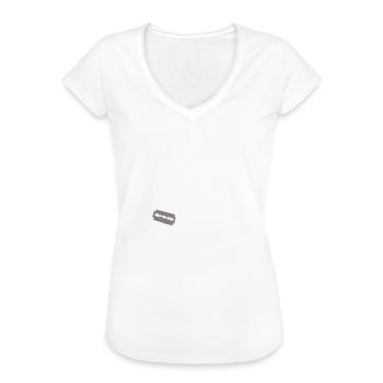 Drogen Kokain lustiger Spruch Mdma Geschenk - Frauen Vintage T-Shirt - Weiß - Vorne