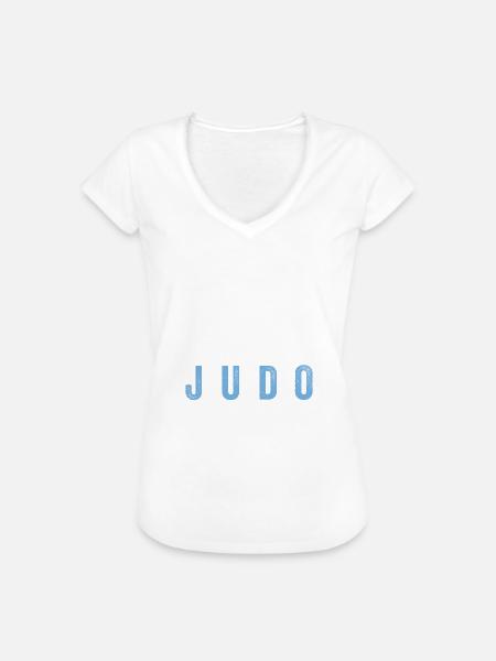 Judo - Frauen Vintage T-Shirt - Weiß