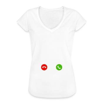 Jesus nennt lustiges religiöses Geschenk - Frauen Vintage T-Shirt - Weiß - Vorne