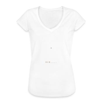 Verlobung Heiraten mutiger Mann motiv Geschenk - Frauen Vintage T-Shirt - Weiß - Vorne