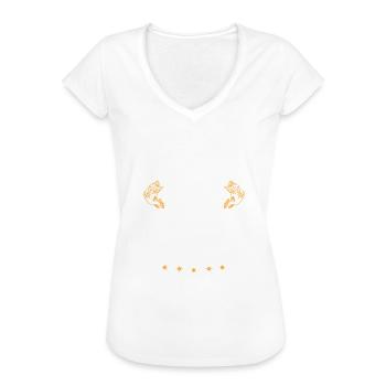 Das Ist Mein Fisch Räucher Shirt - Fisch Räuchern - Frauen Vintage T-Shirt - Weiß - Vorne