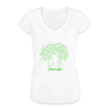 Ängste Depression Psychische Gesundheit - Frauen Vintage T-Shirt - Weiß - Vorne