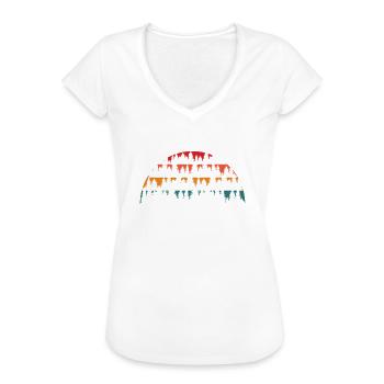 Bäume Im Freien Natur - Frauen Vintage T-Shirt - Weiß - Vorne