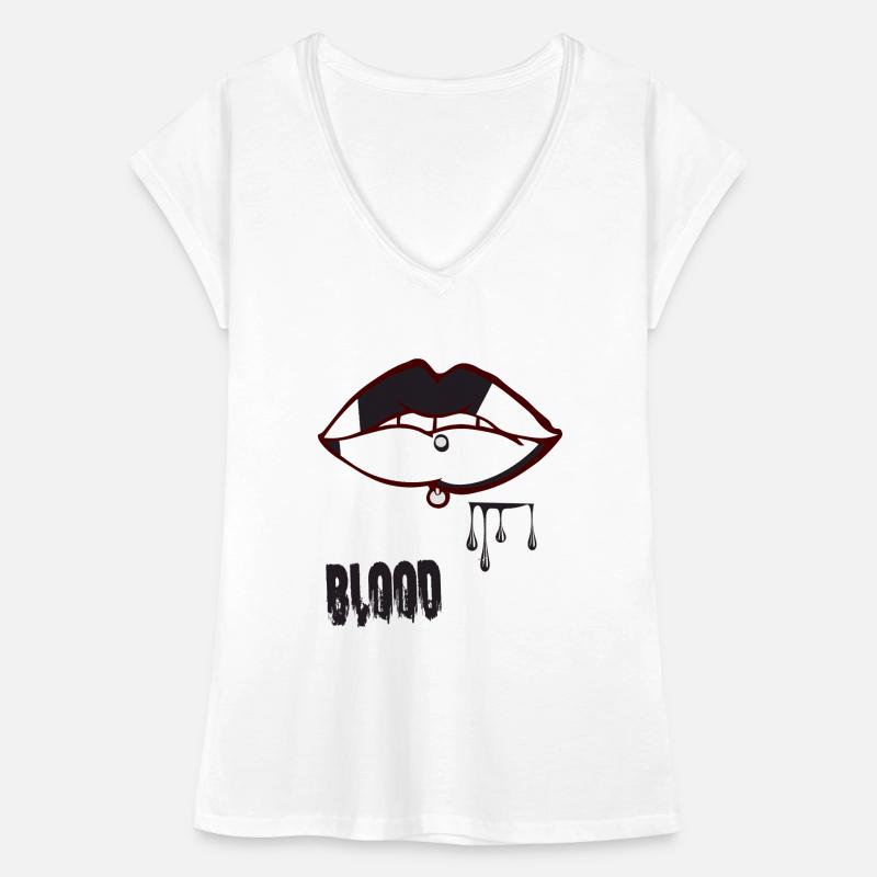 Piercing & Blut Frauen Vintage T-Shirt