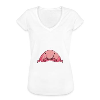 Blobfisch - Frauen Vintage T-Shirt - Weiß - Vorne