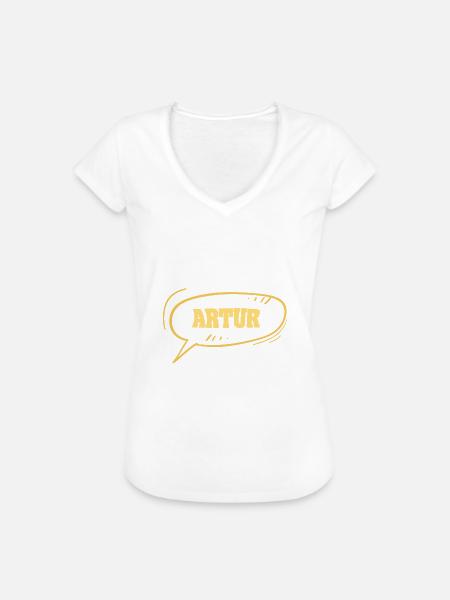 Artur als Vorname - Frauen Vintage T-Shirt -