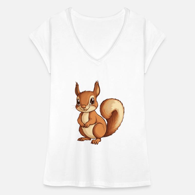 Eichhörnchen Frauen Vintage T-Shirt