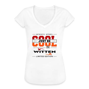 Witten Meine Stadt Cool I Love Reise Tour - Frauen Vintage T-Shirt - Weiß - Vorne - Danielle (179cm)