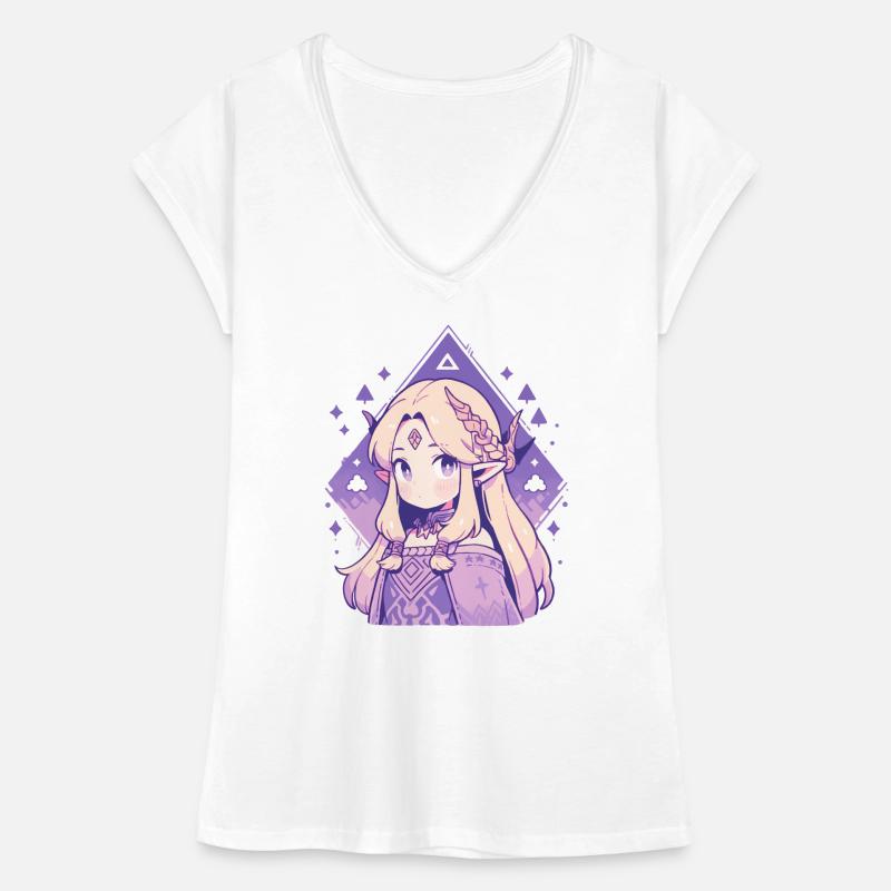 Princesse Chibi mignonne - Conception de conte de fées mignon T-shirt vintage Femme