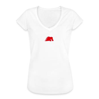 Family xmas - Frauen Vintage T-Shirt - Weiß - Vorne