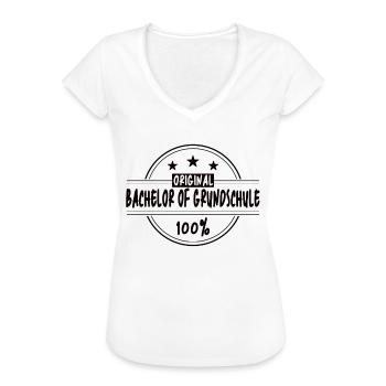 Grundschule 5. Klasse Weiterführende Schule - Frauen Vintage T-Shirt - Weiß - Vorne - Danielle (179cm)