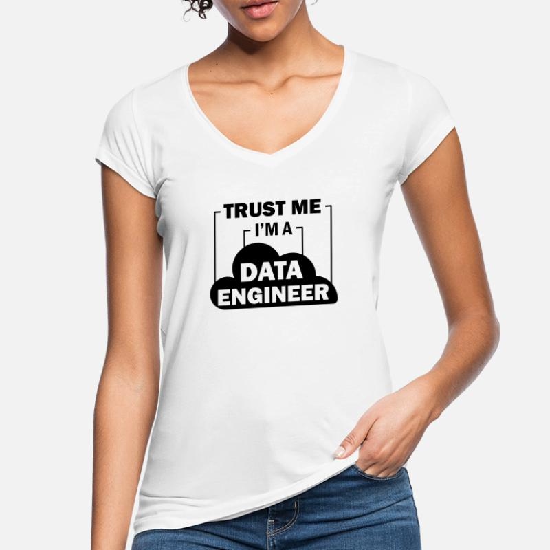 Data Engineer Data Science Frauen Vintage T-Shirt
