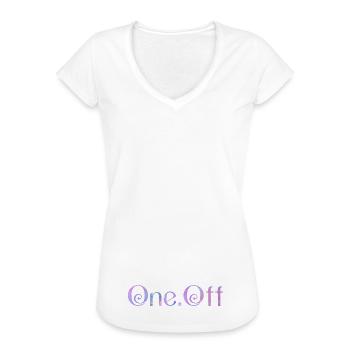 One.Off Design P.P.B. - Women's Vintage T-Shirt - white - Front