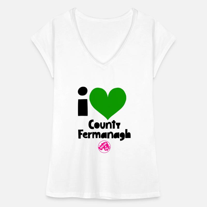 Fermanagh T-shirt vintage Femme