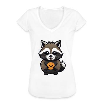 Crèche douce v2 - T-shirt vintage Femme - blanc - Devant - Danielle (179cm)