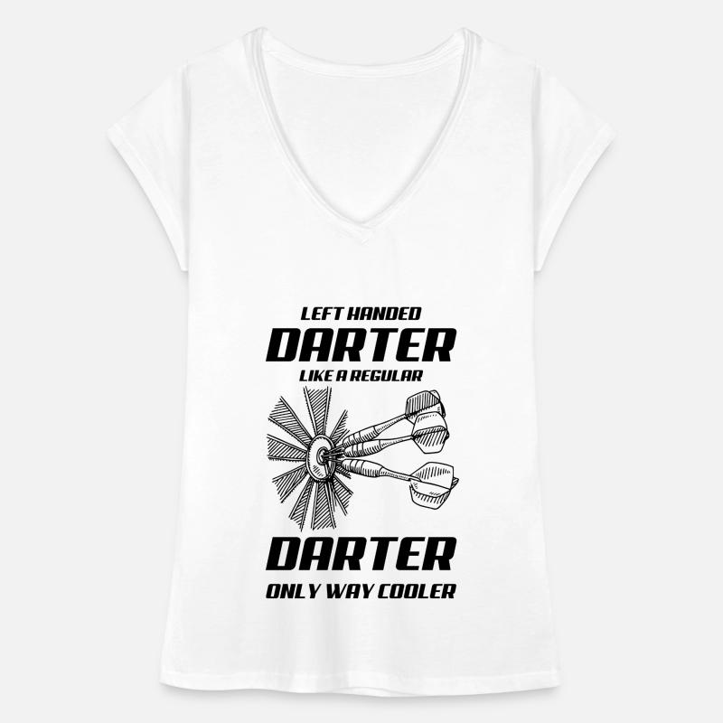 Dard fléchette T-shirt vintage Femme