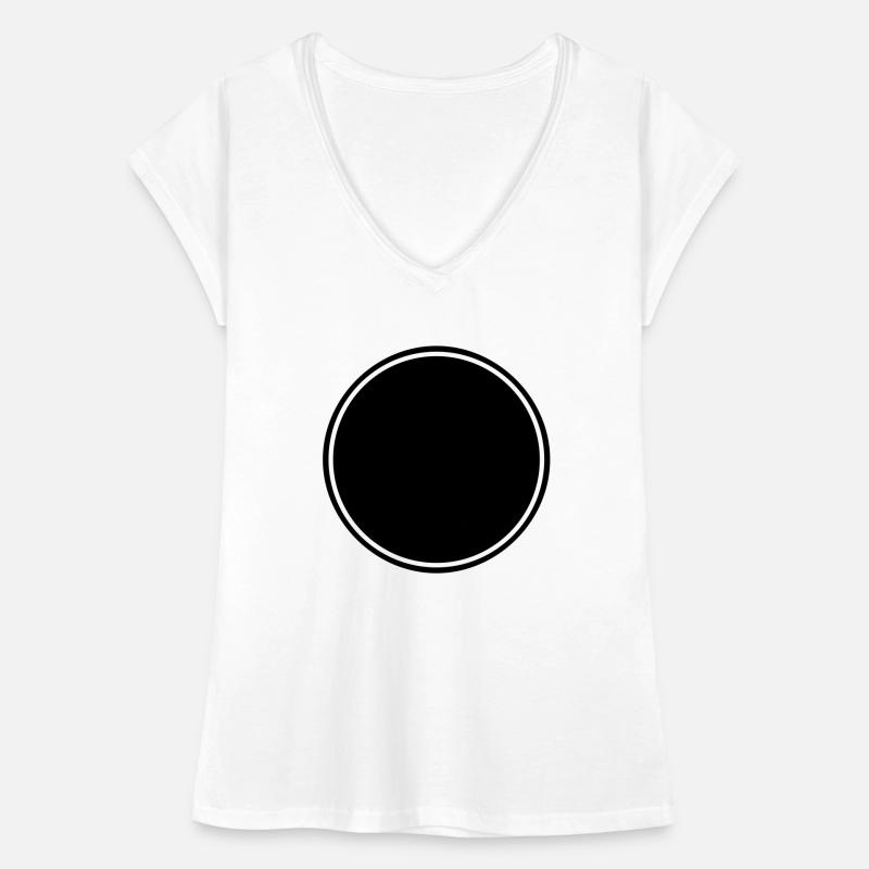 Button with frame Women's Vintage T-Shirt