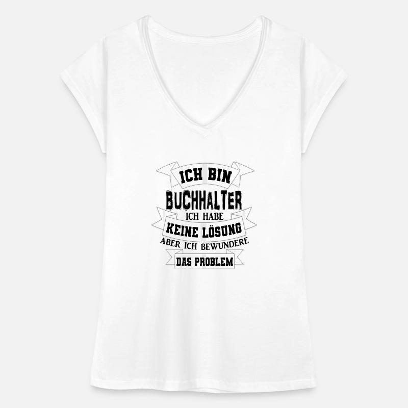 Buchhalter Geschenkidee Geschenkidee Frauen Vintage T-Shirt